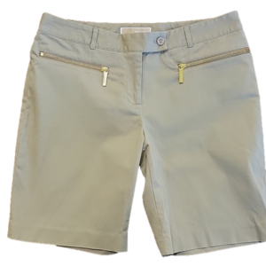 Michael Kors Bermuda Zipper Pocket Shorts Size 8 EUC